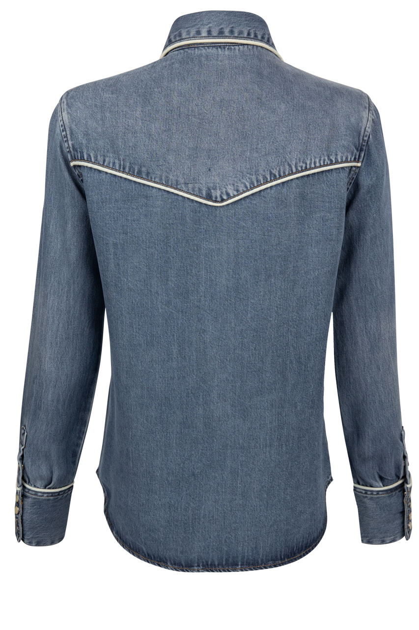 Stetson Women's Denim Western Blouse
