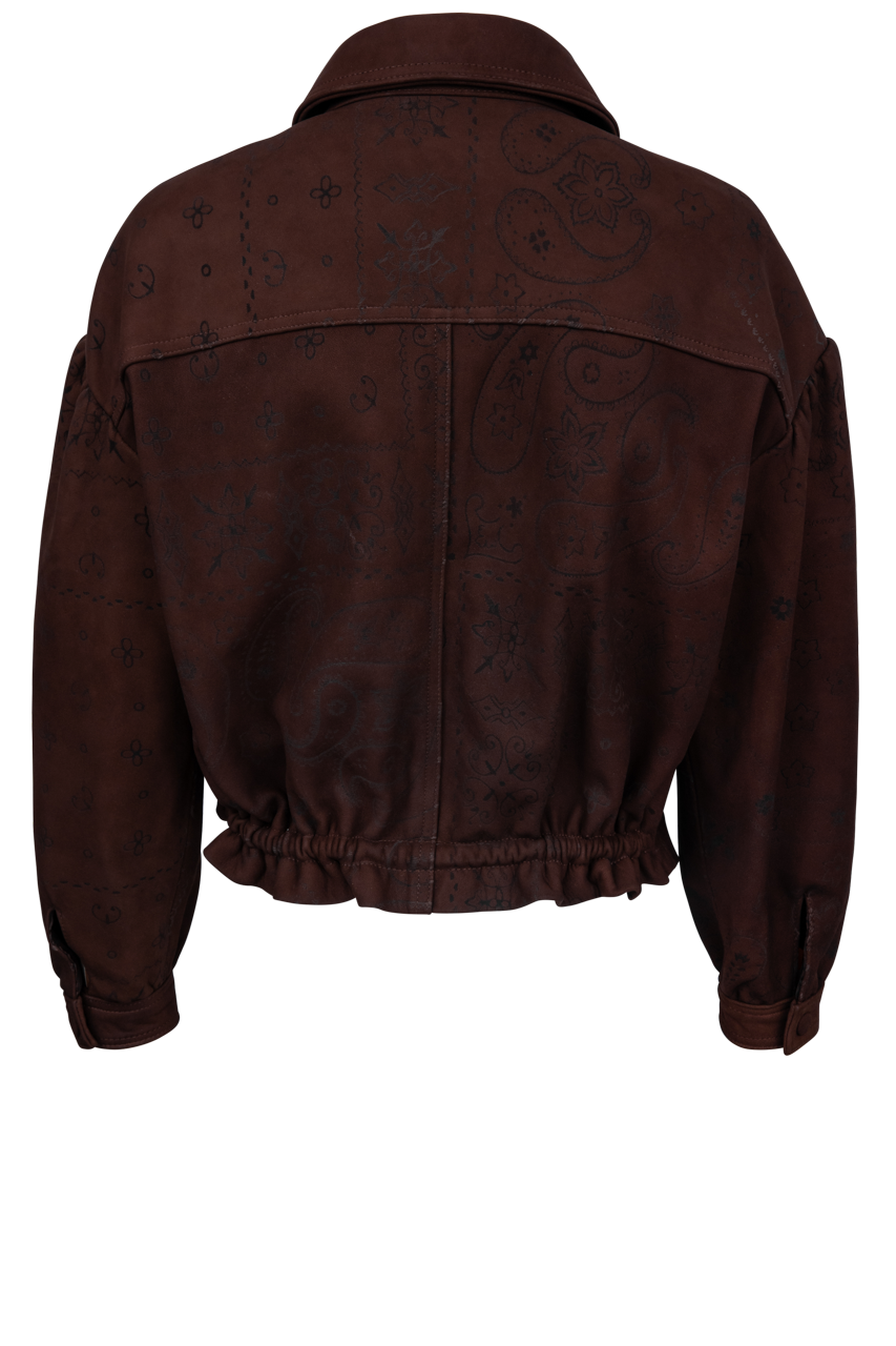 Western and Co. Paisley Detail Jacket