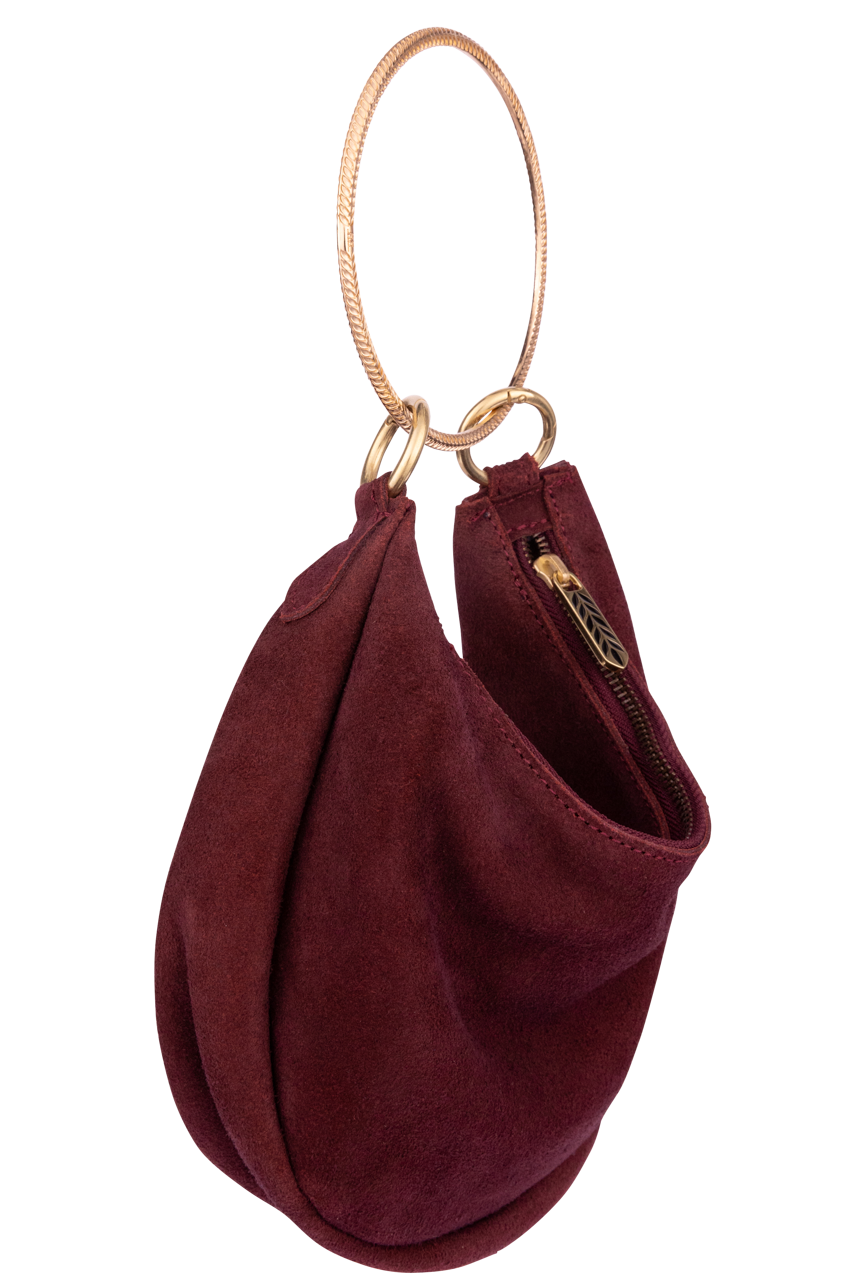 Range Revolution Suede Dumpling Bag