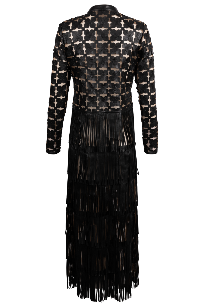 Belgin Francis Long Fringe Western Coat