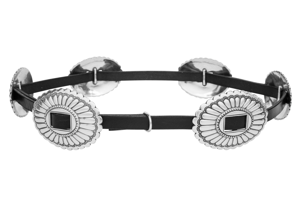 ! Boho western belt Western Sunrise Belt - Silver – dylan jewelry main image 4