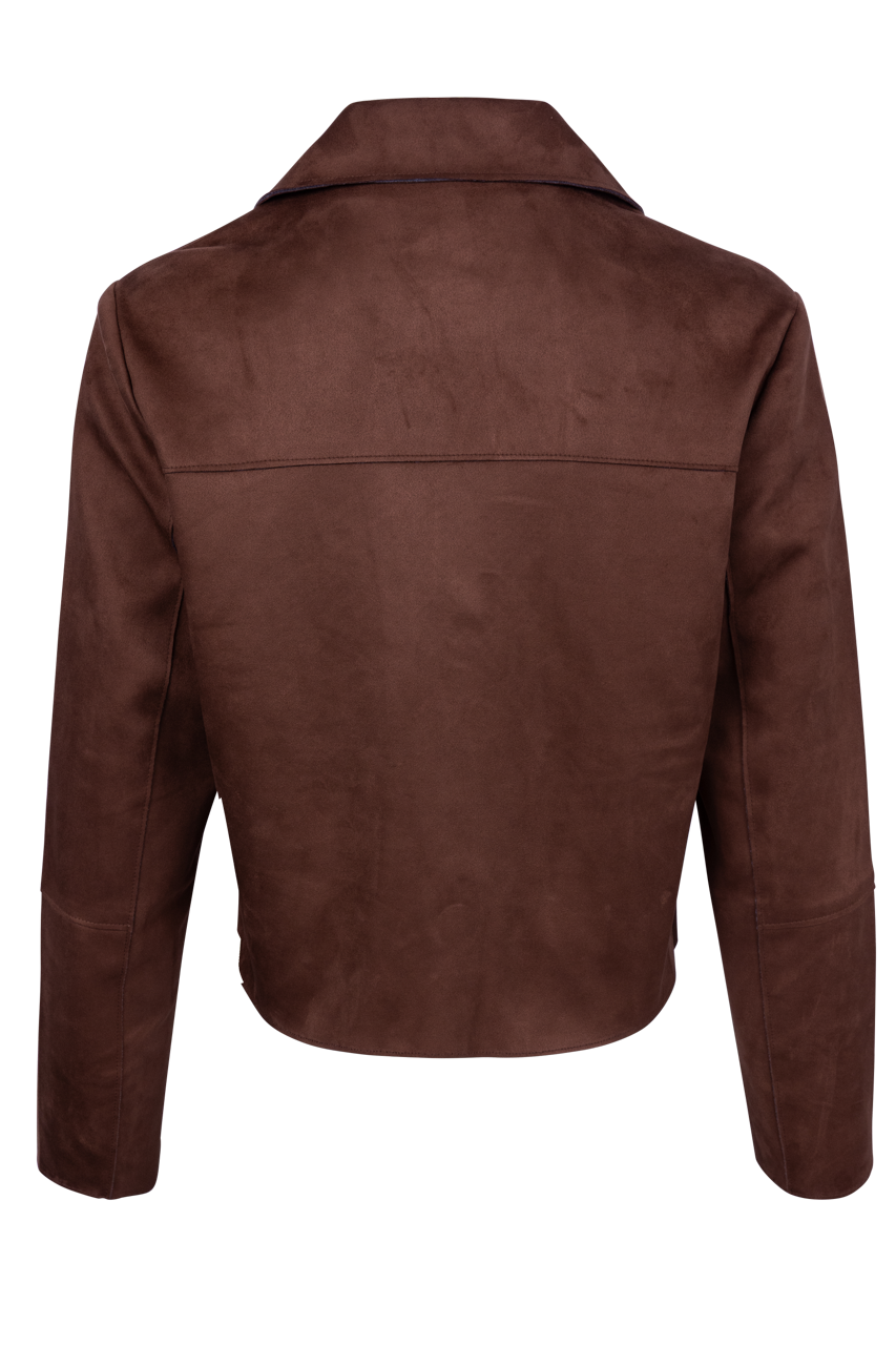 Dolce Cabo Suede Two Pocket Jacket