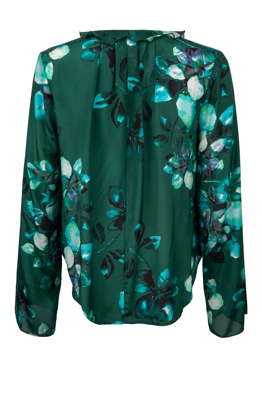 Johnny Was Bonsall Ruffle Blouse