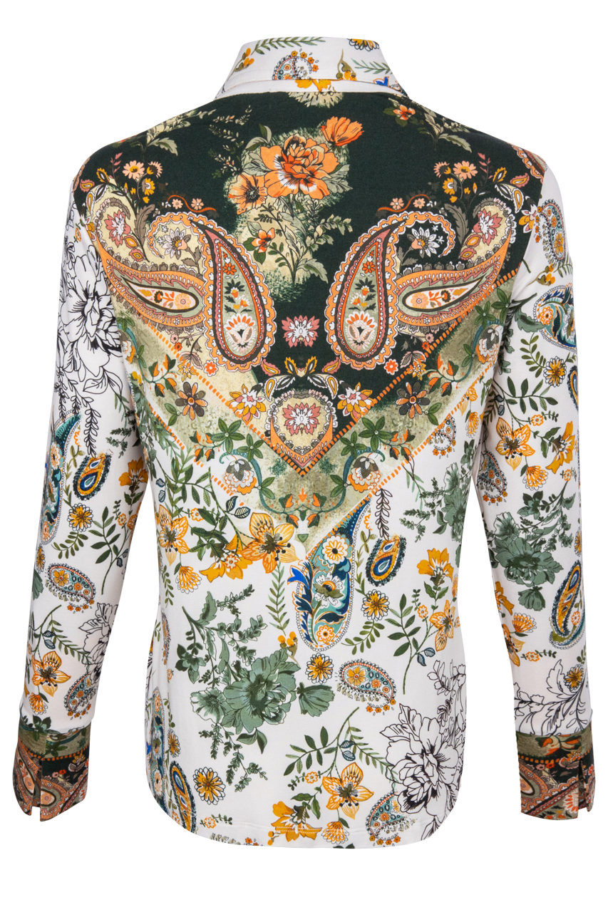 Johnny Was Janie Solana Printed Shirt