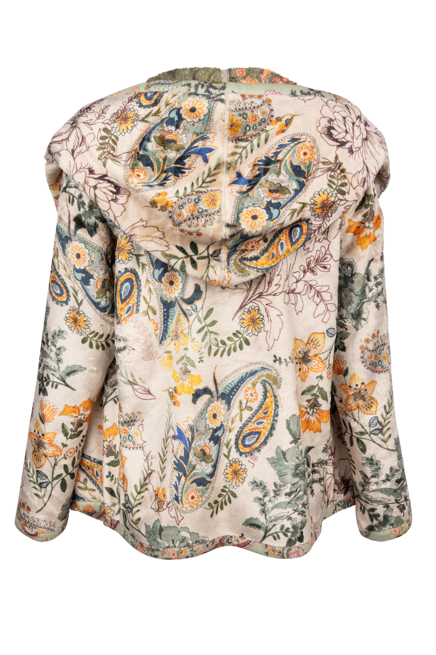 Johnny Was Joan Reversible Sherpa Jacket