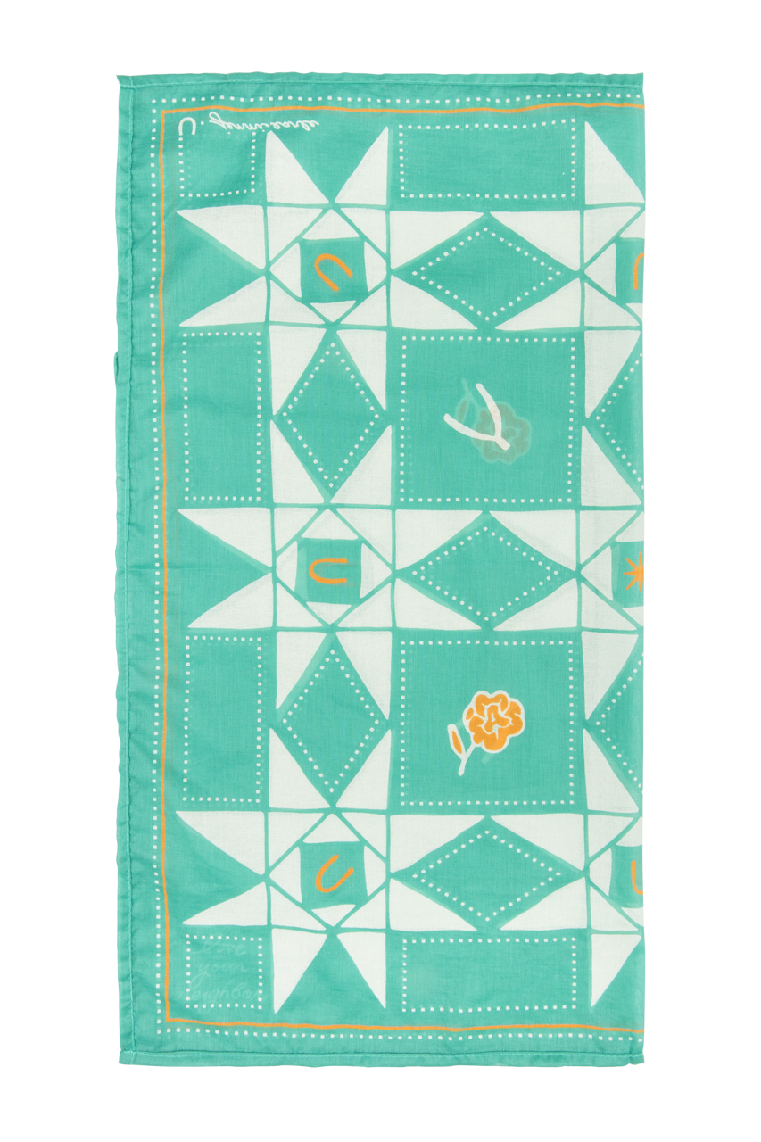 Jenni Earle Love Your Neighbor Bandana Scarf