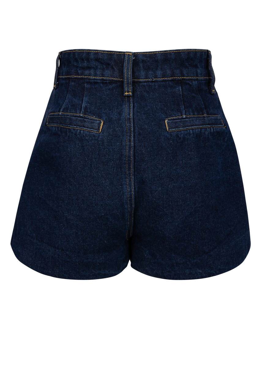 Canyon High Waisted Denim Shorts