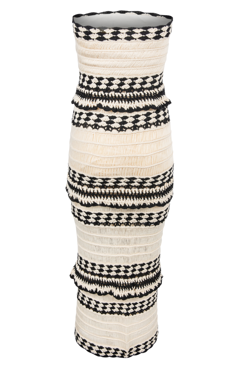 Line & Dot Muse Crochet Maxi Dress
