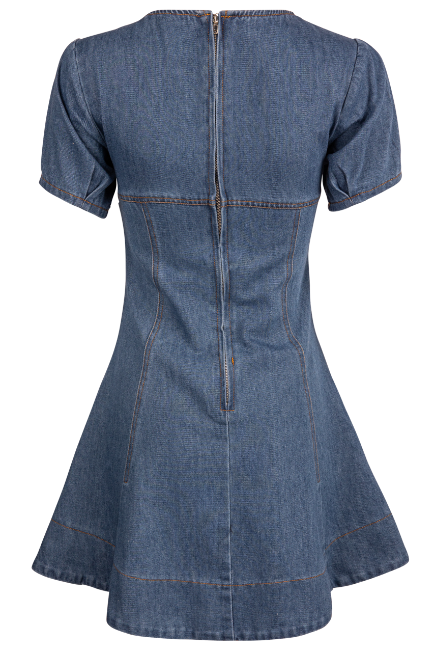 Klesis Denim Mini Dress