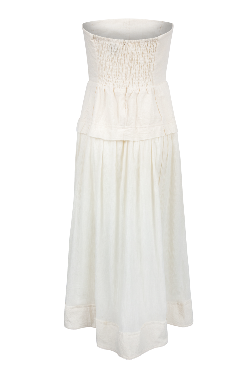 Vestis Strapless Midi Dress