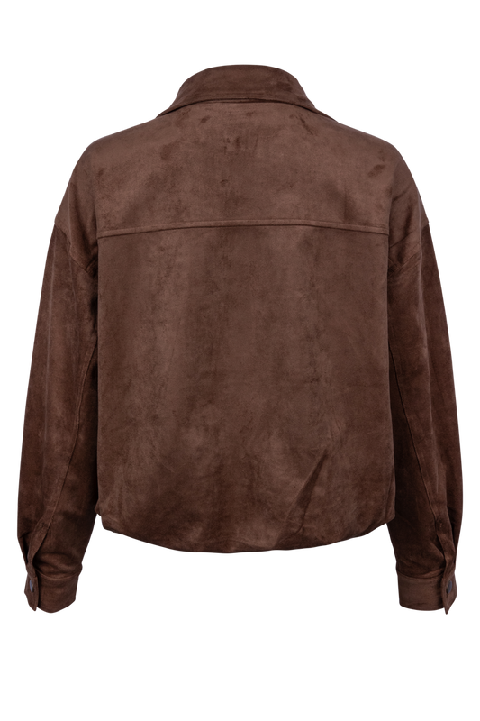 Z Supply Corin Suede Bubble Hem Jacket - alternate view