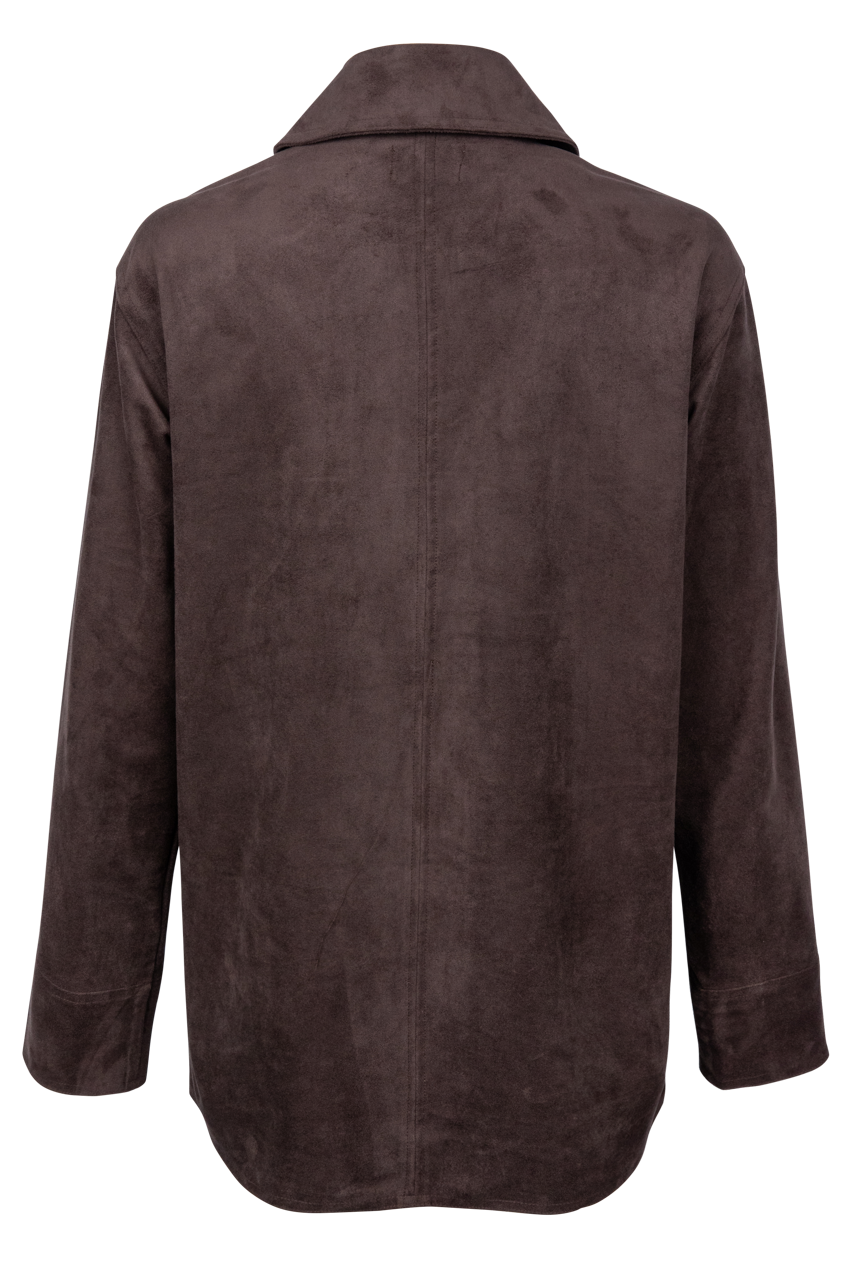 Z Supply Decker Suede Chore Coat