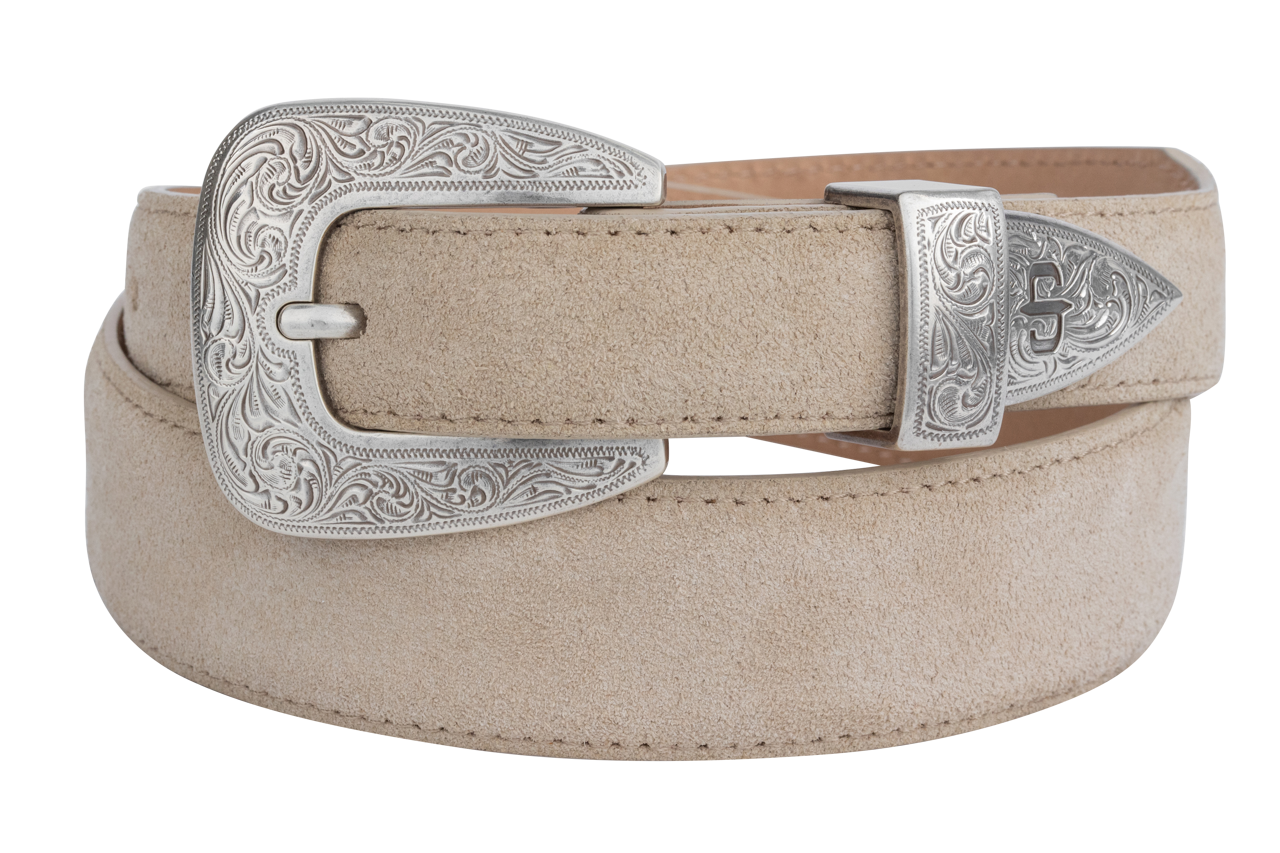 Stetson Women's Suede Western Narrow Belt
