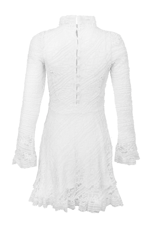 Free People Woodland Whispers Lace Mini Dress - alternate view