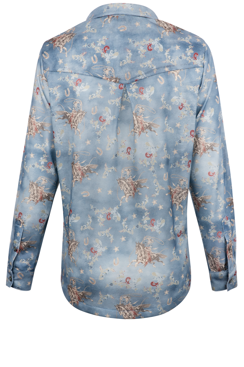 Tasha Polizzi Lee Horse Print Shirt