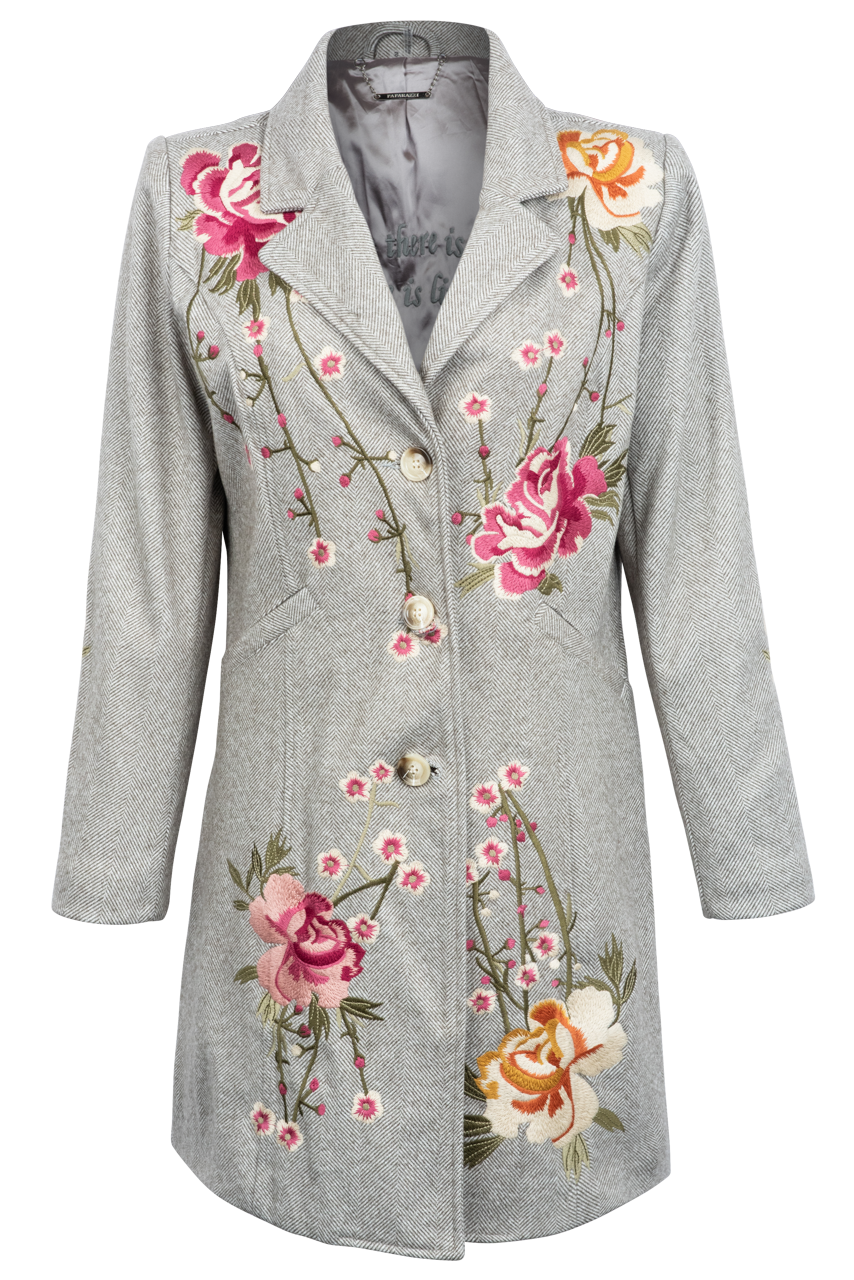 Paparazzi 2025 embroidered coat