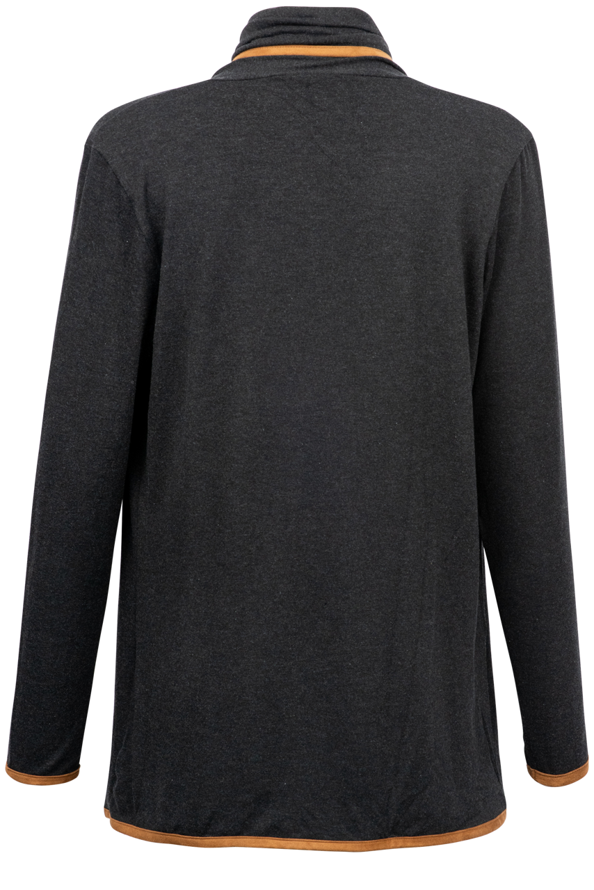 Tasha Polizzi Blaise Suede Shrug