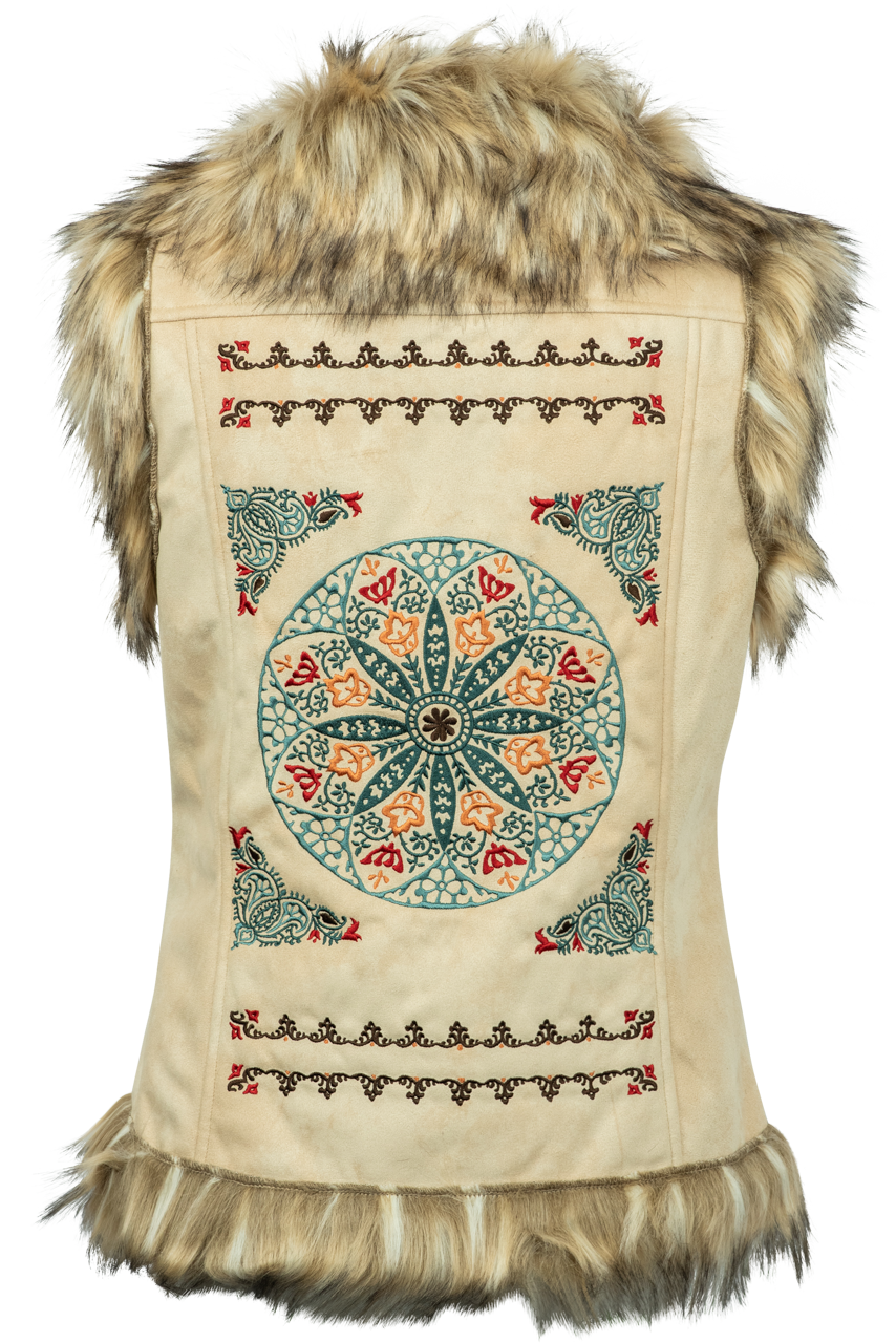 Tasha Polizzi Faux Fur Chateau Vest