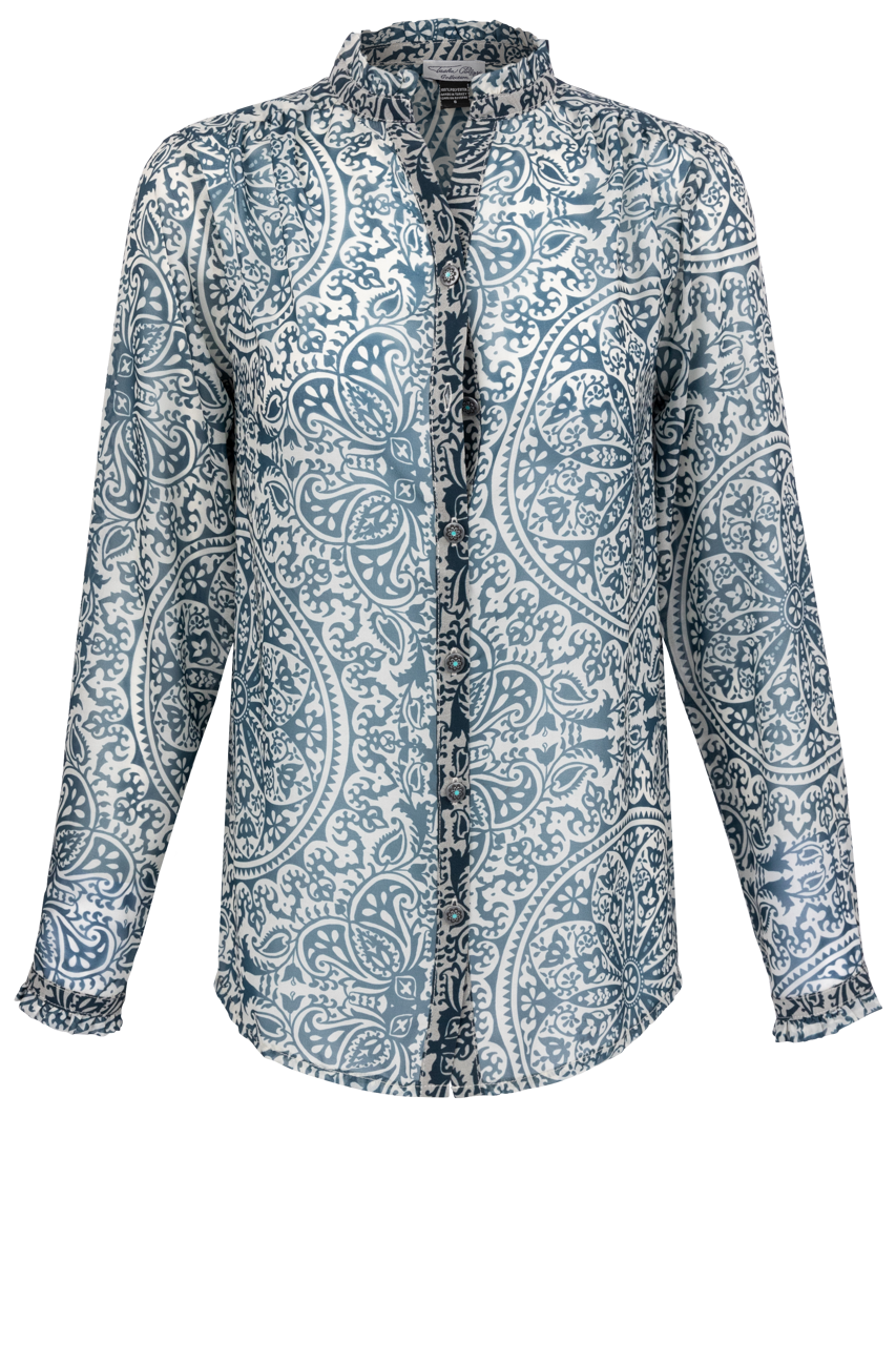 Tasha Polizzi Chiffon Christina Blouse