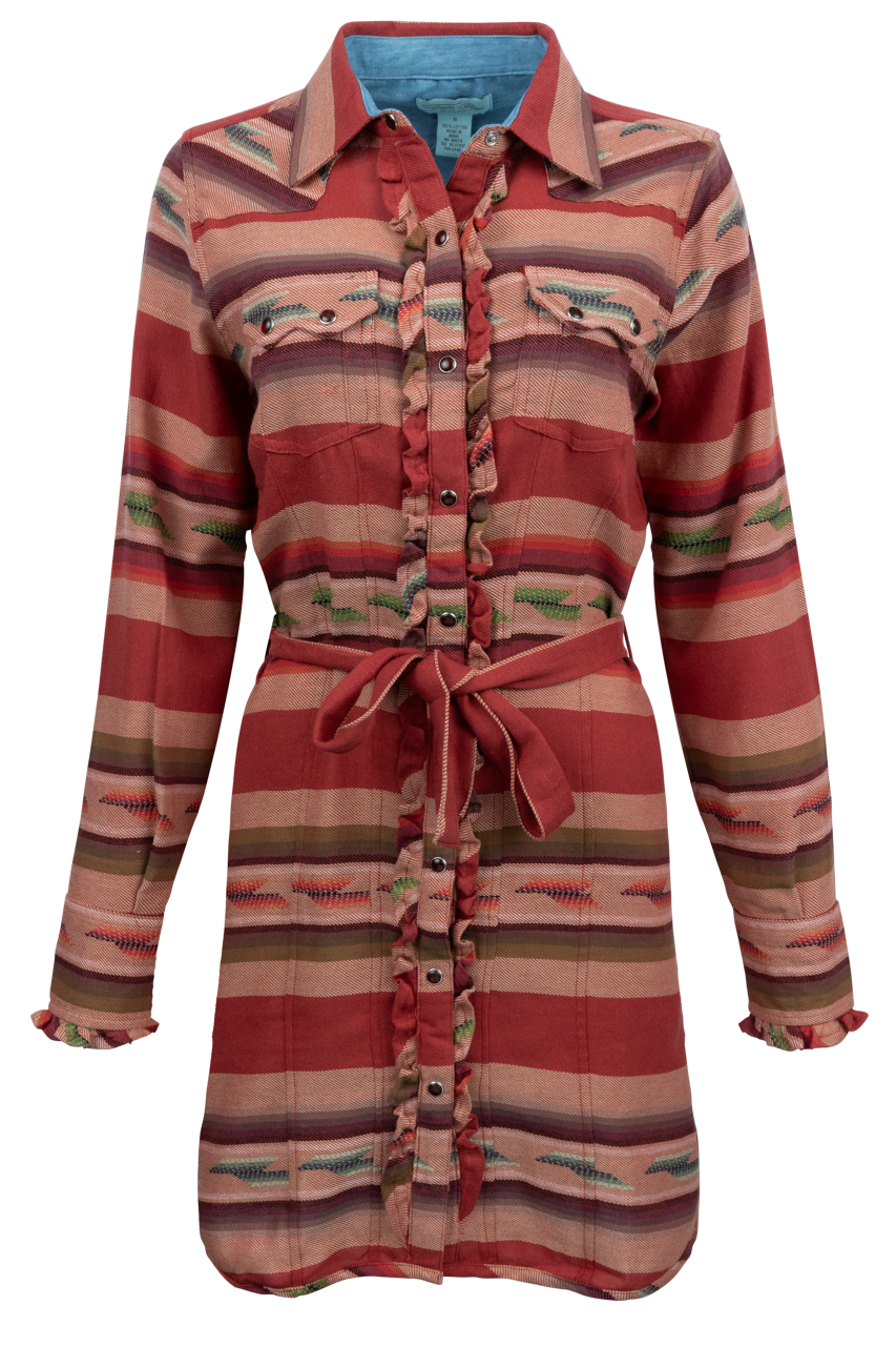 Tasha Polizzi Snap Front Serape Dress
