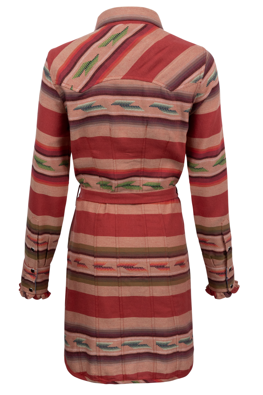 Tasha Polizzi Snap Front Serape Dress