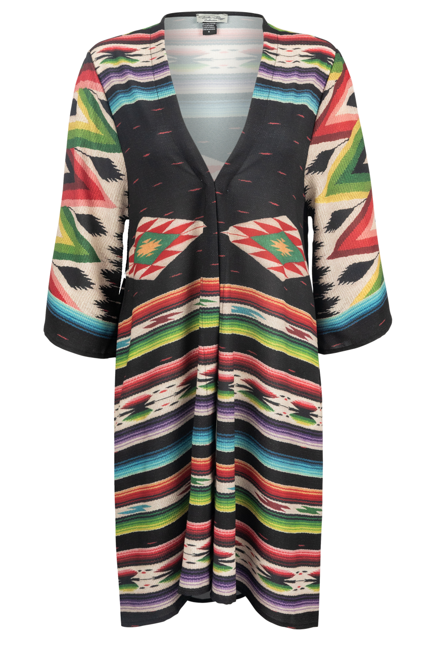 Tasha Polizzi Whitley Serape Print Duster