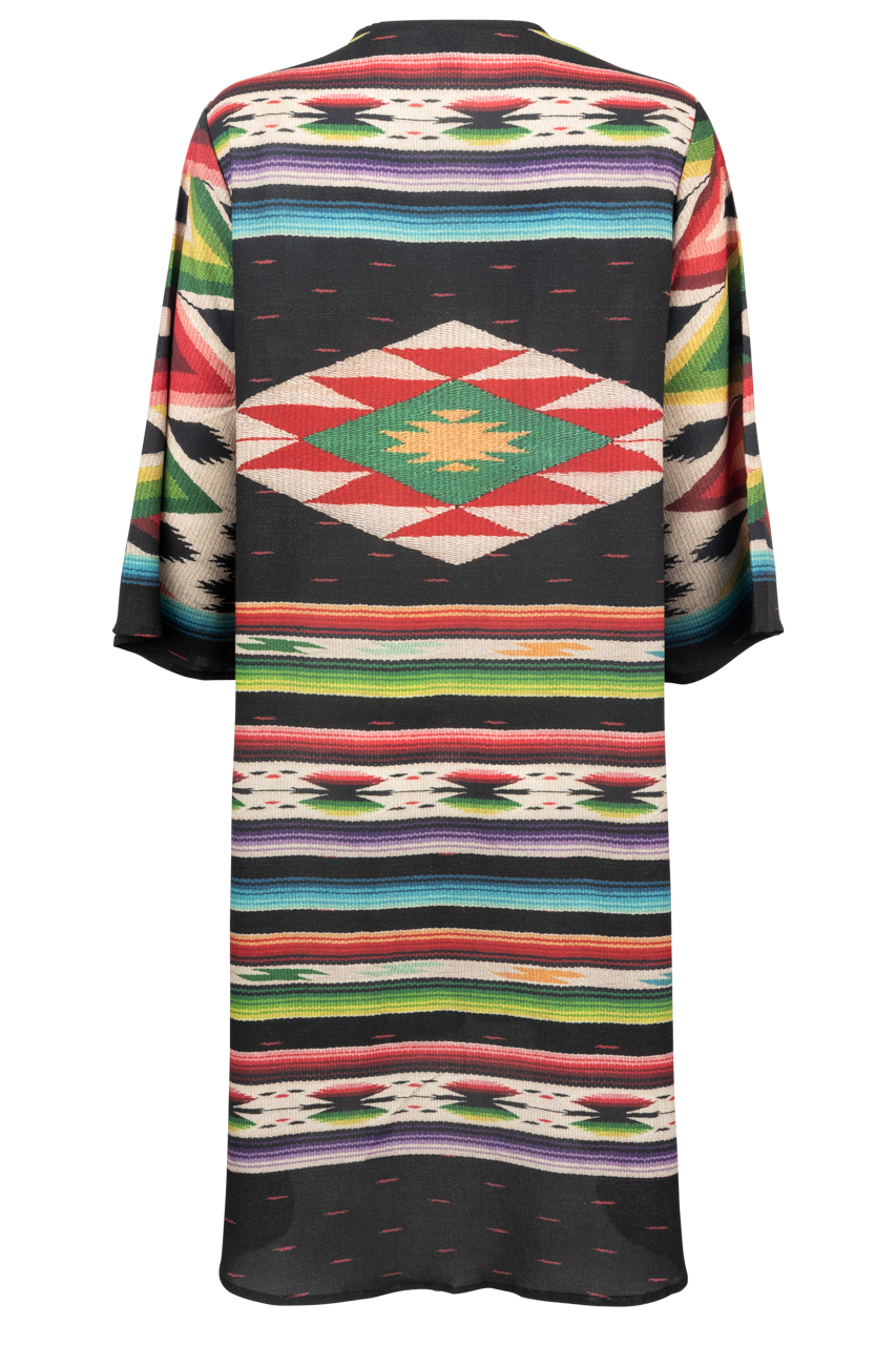 Tasha Polizzi Whitley Serape Print Duster
