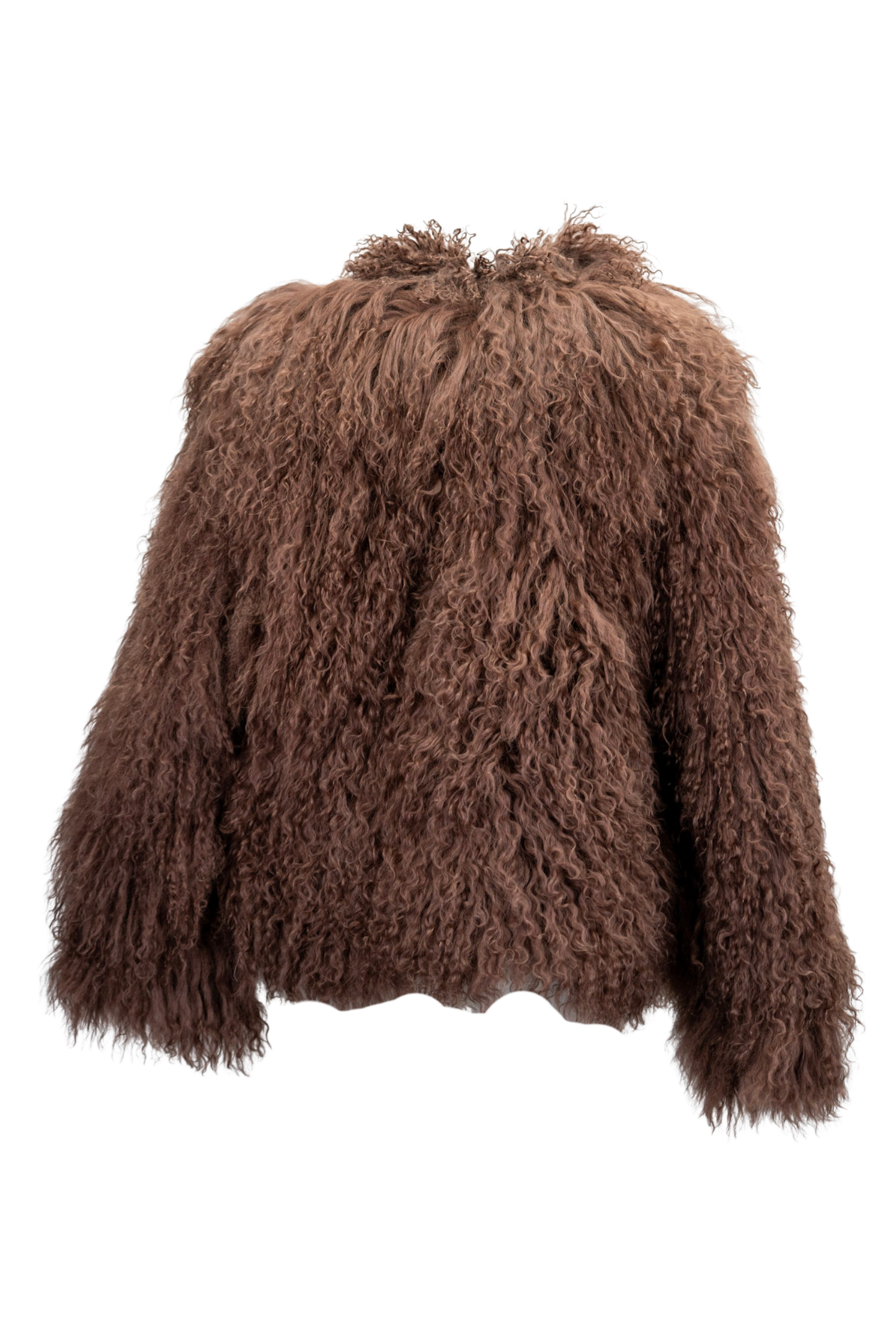Pinto Ranch Chocolate Tibetan Fur Jacket