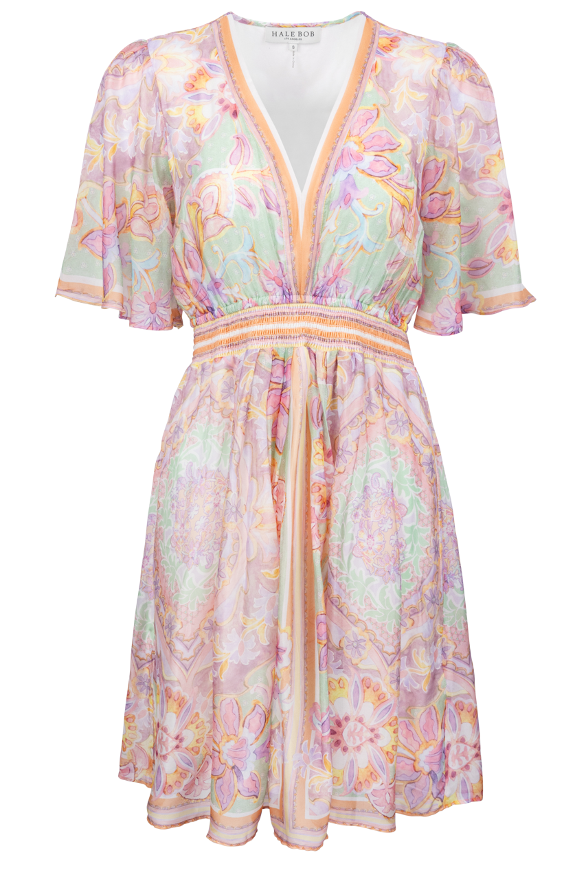Hale Bob Jaliyah Chiffon Western Dress