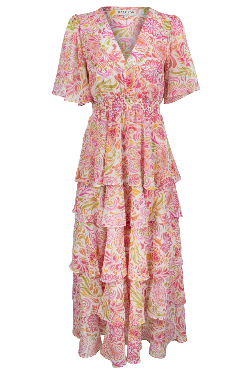 Hale Bob Karsyn Tiered Maxi Dress