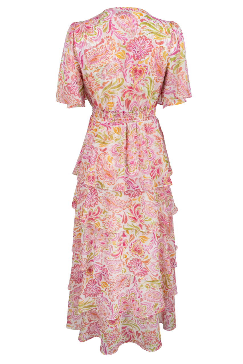 Hale Bob Karsyn Tiered Maxi Dress