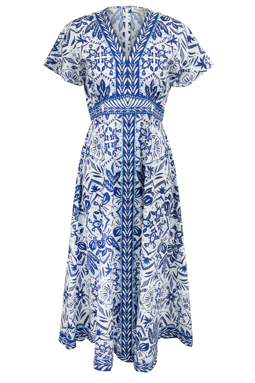 Hale Bob Western Galilea Poplin Dress