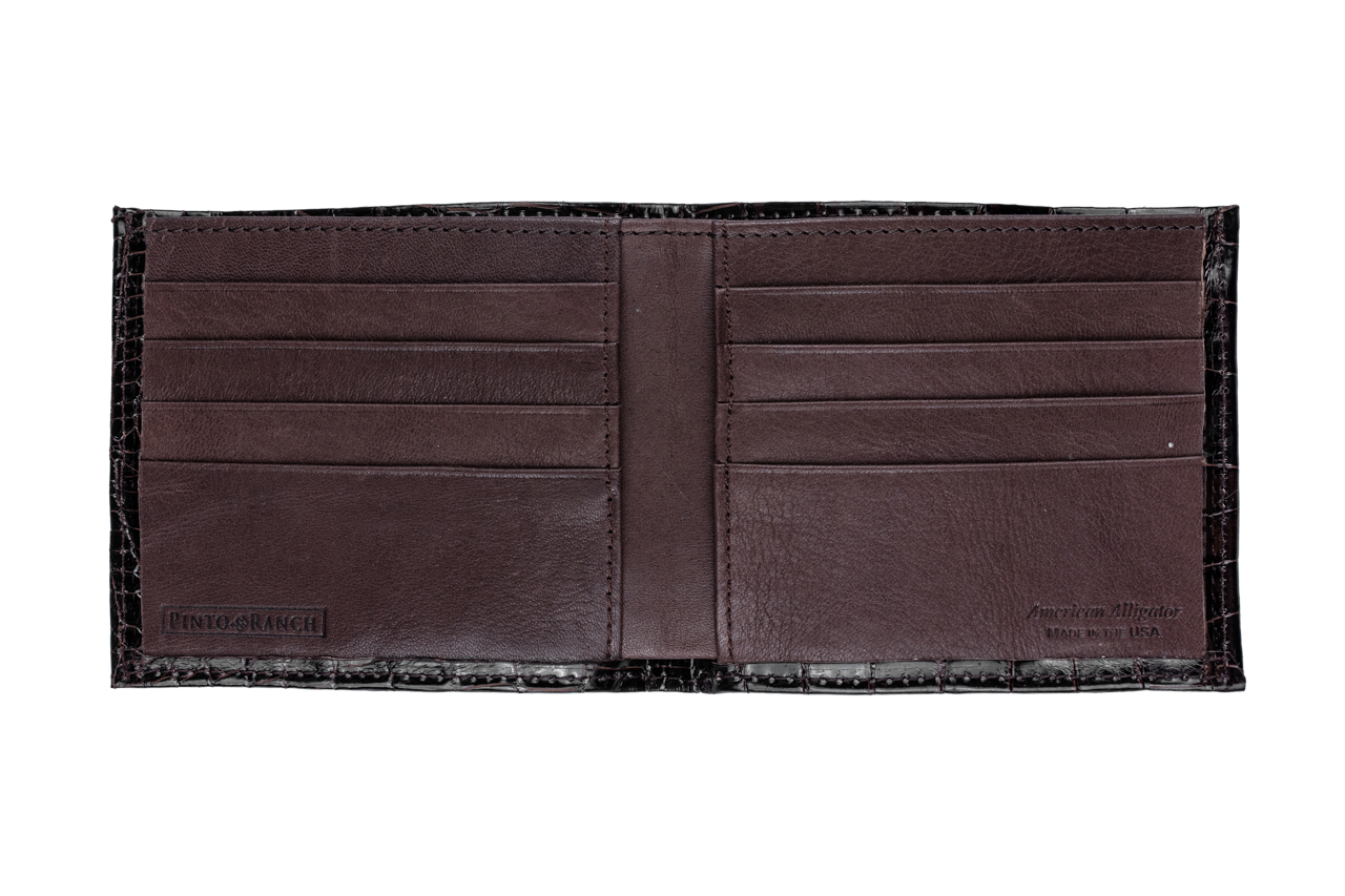 Pinto Ranch Alligator Hipster Wallet
