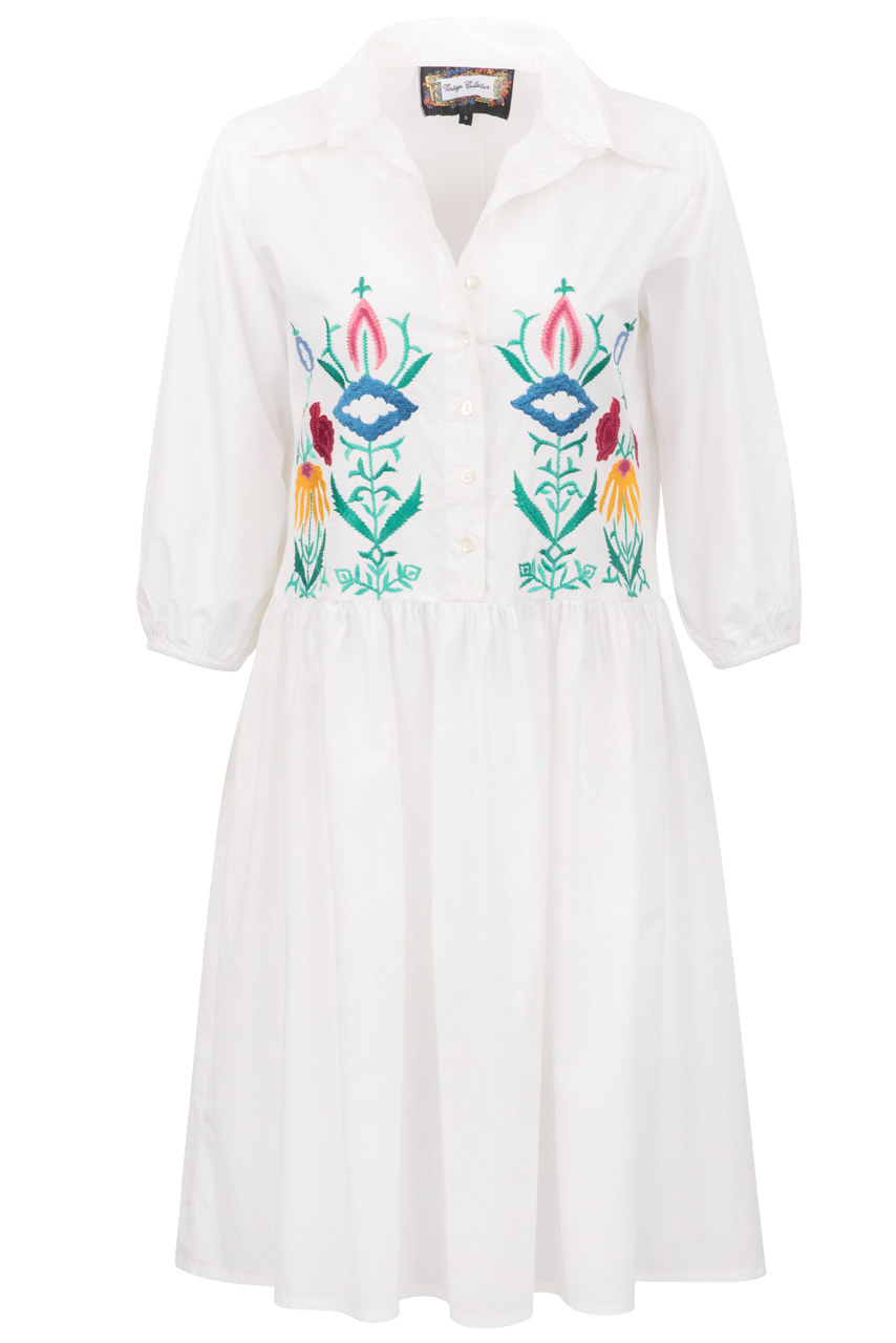 Vintage Collection Linen Babydoll Dress