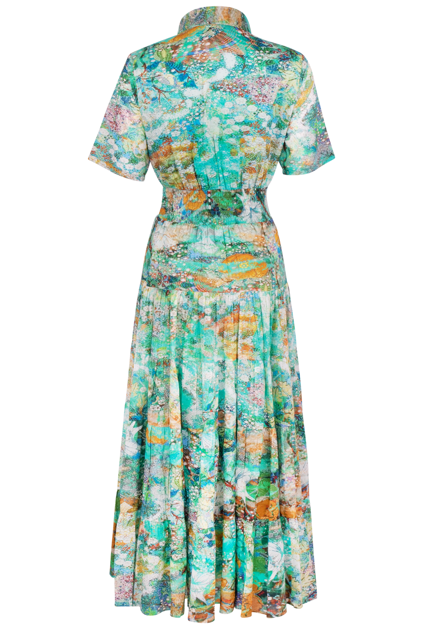 Vintage Collection Water Lily Maxi Dress