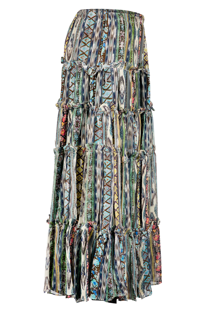 Vintage Collection Printed Mayan Skirt