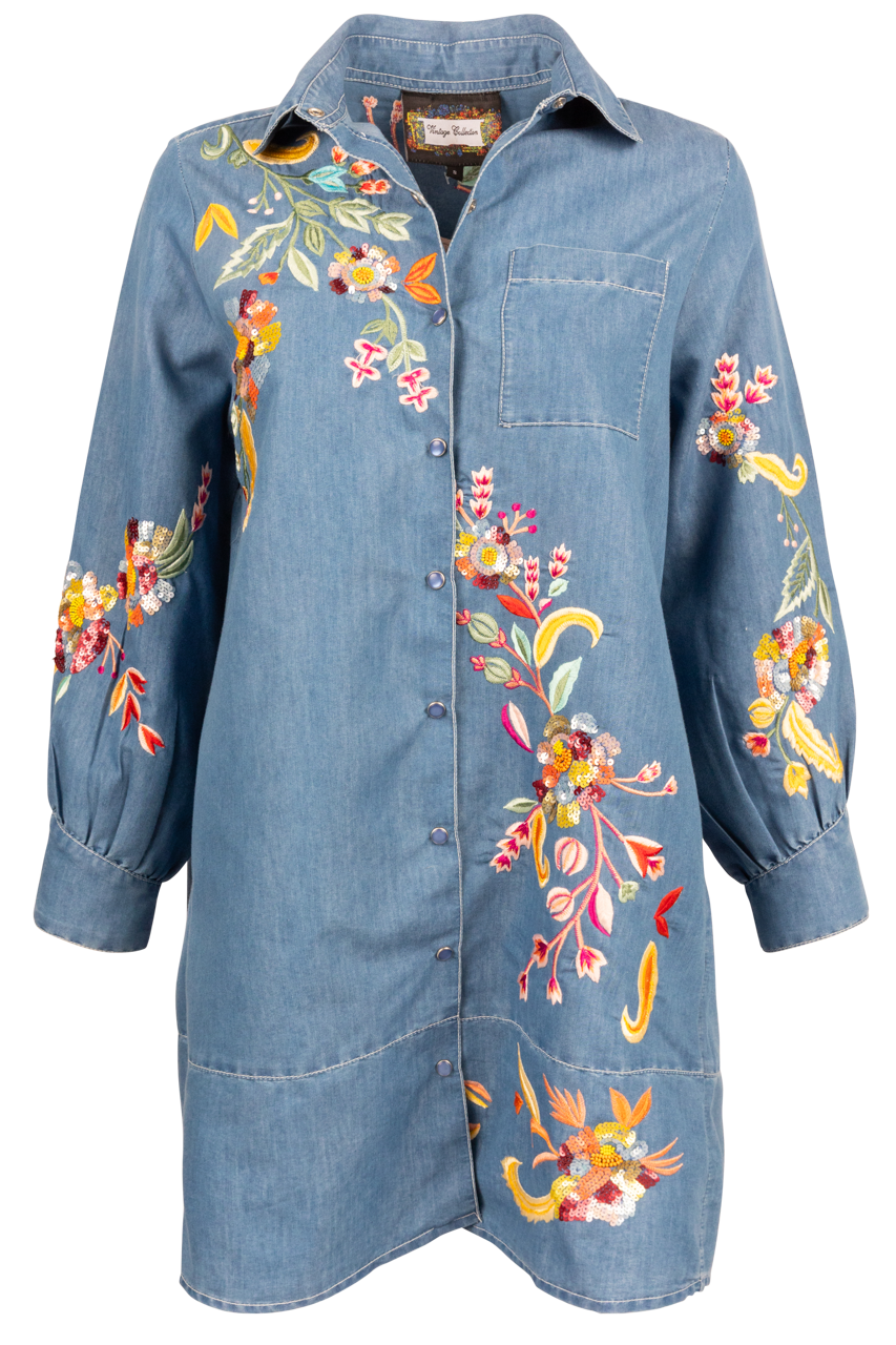 Vintage Collection Denim Shirt Dress