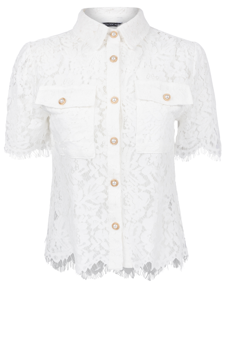 Dolce Cabo Floral Lace Blouse