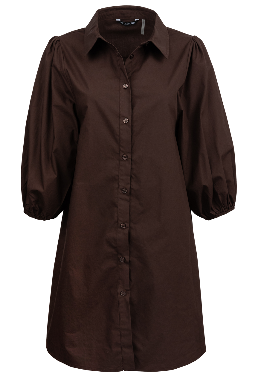 Dolce Cabo Cotton Poplin Shirt Dress
