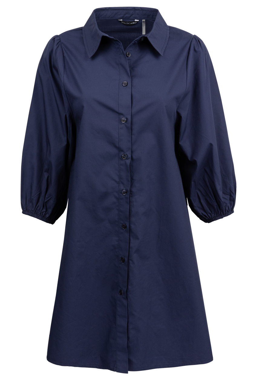 Dolce Cabo Cotton Poplin Shirt Dress