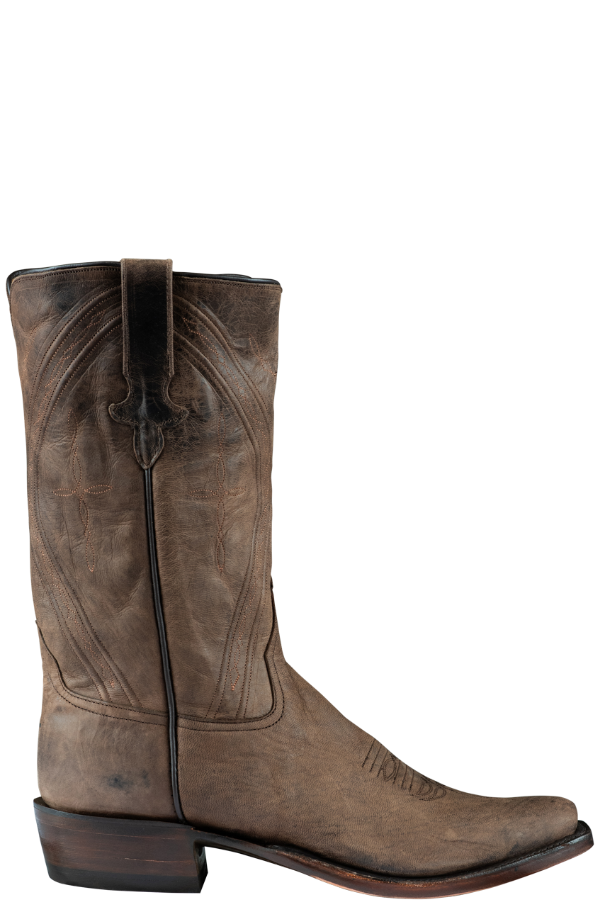 Rios of Mercedes Goat Mad Cat Cowboy Boots - Chocolate