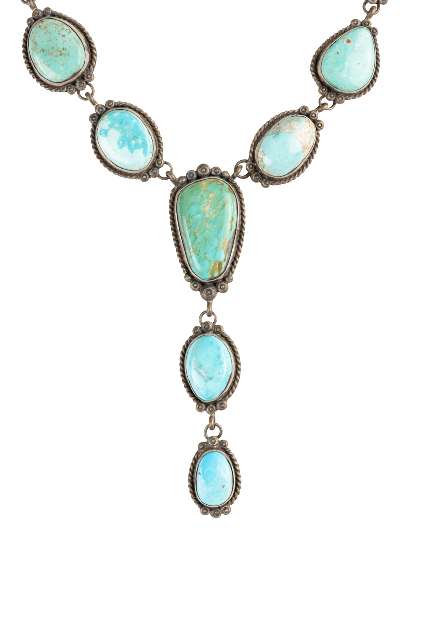 Turquoise Drop Necklace