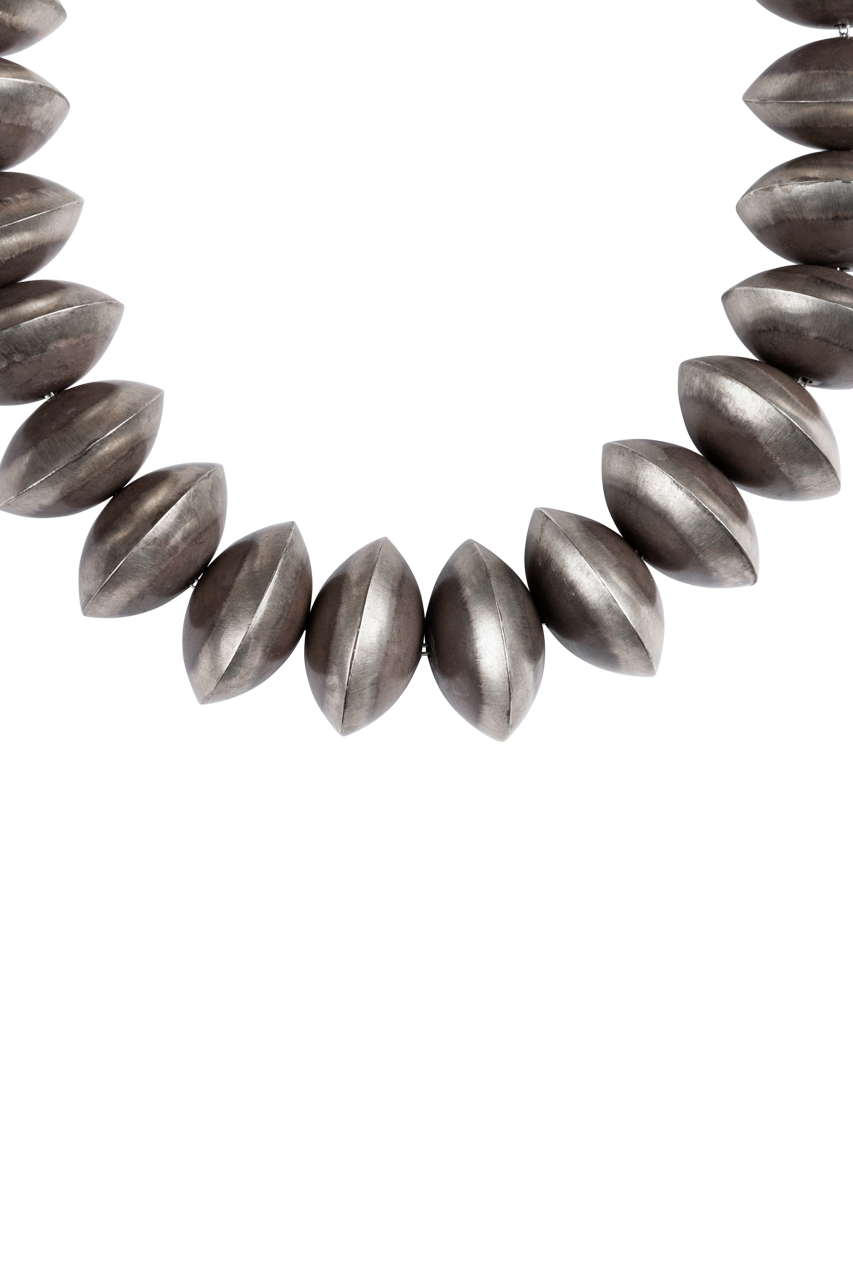 Chunky Silver Navajo Necklace