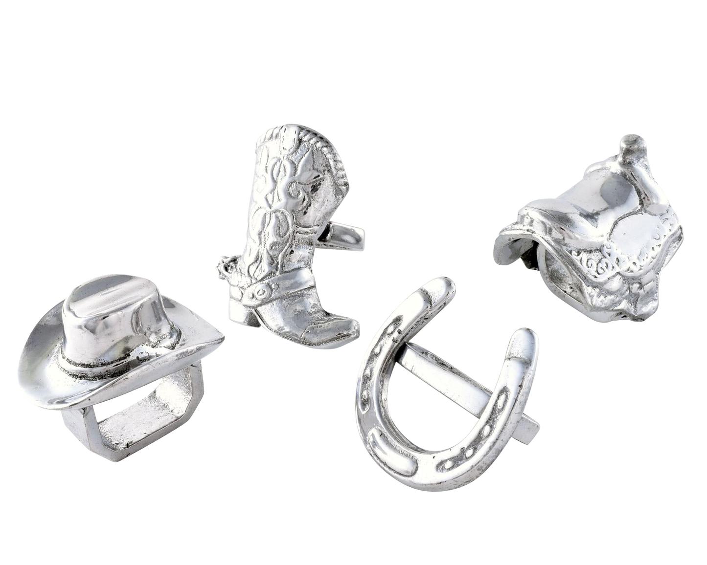 Arthur Court Western Napkin Rings