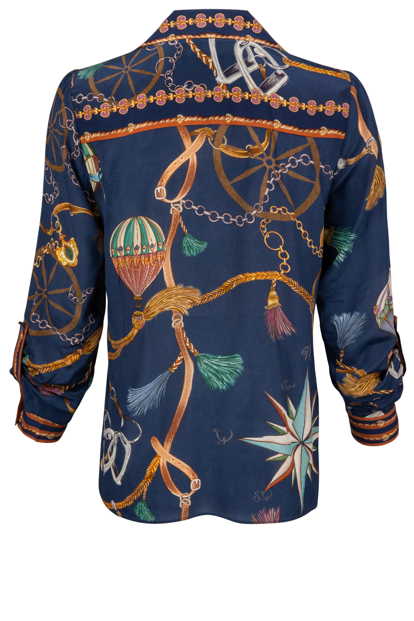 Hale Bob Cleo Silk Top