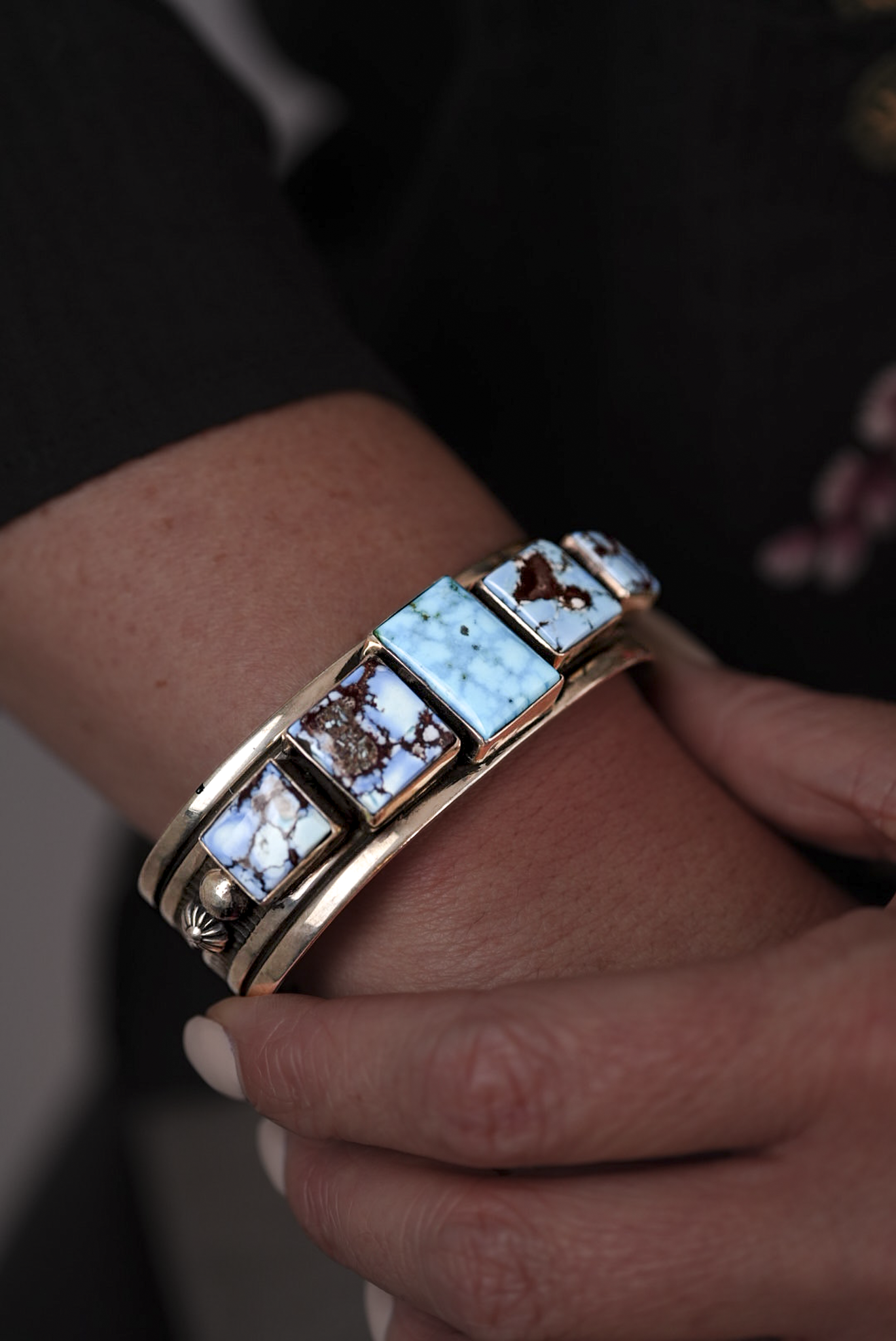 Golden Hills Turquoise Cuff Bracelet