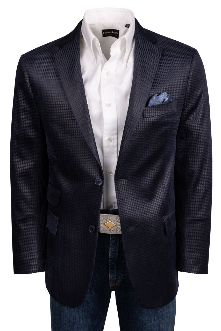 Robert Graham Navy Colden Blazer