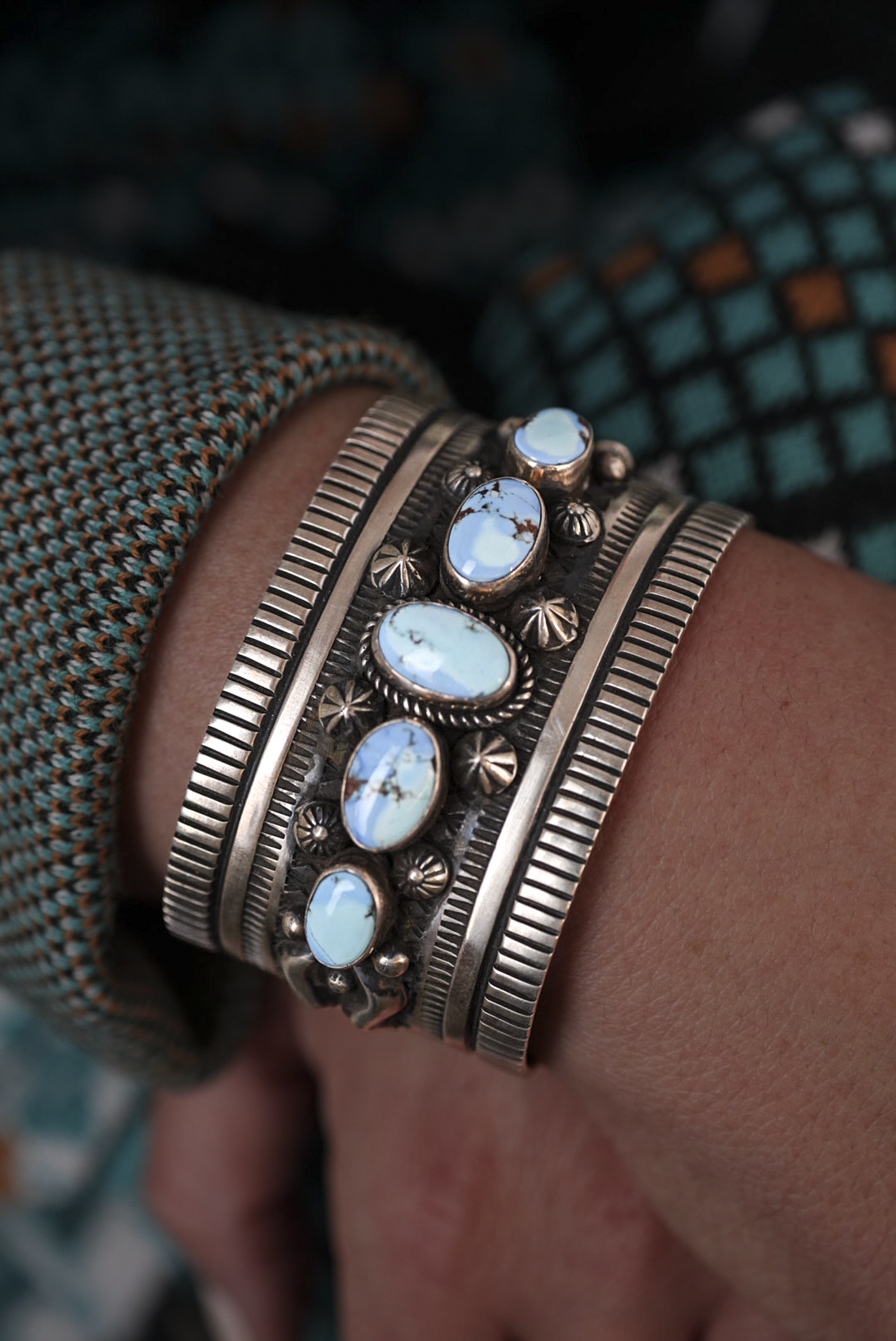 Golden Hills Chunky Cuff Bracelet