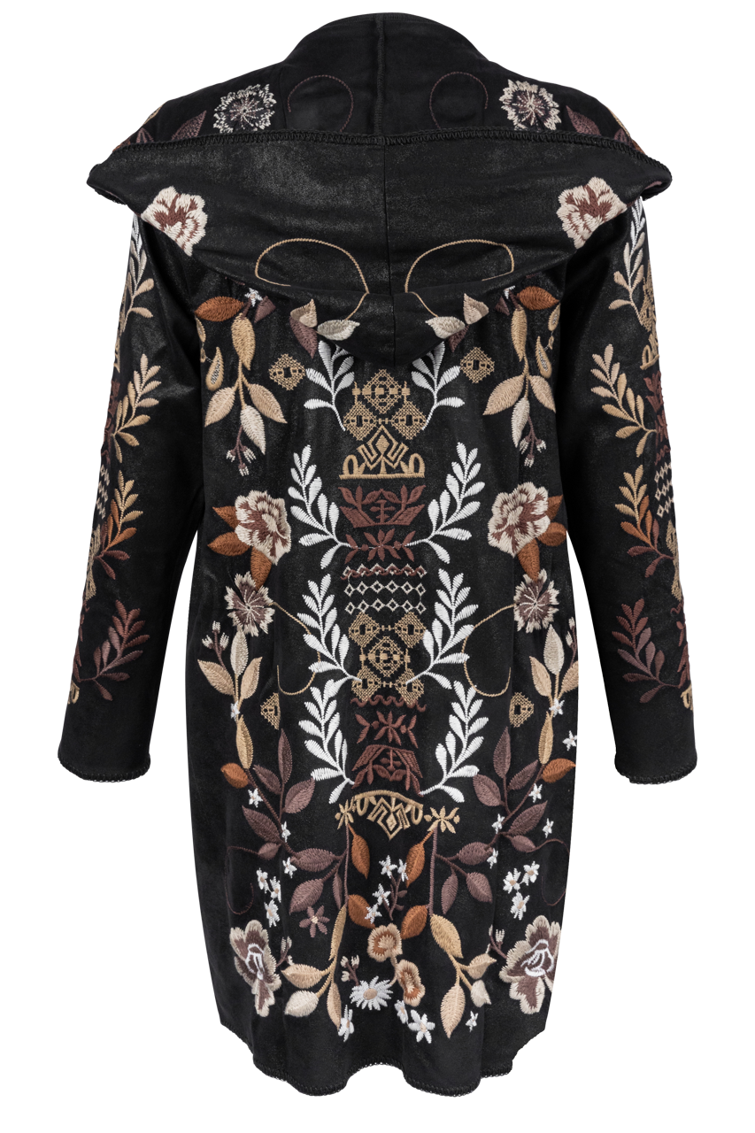 Johnny Was Biya Metallic Duster