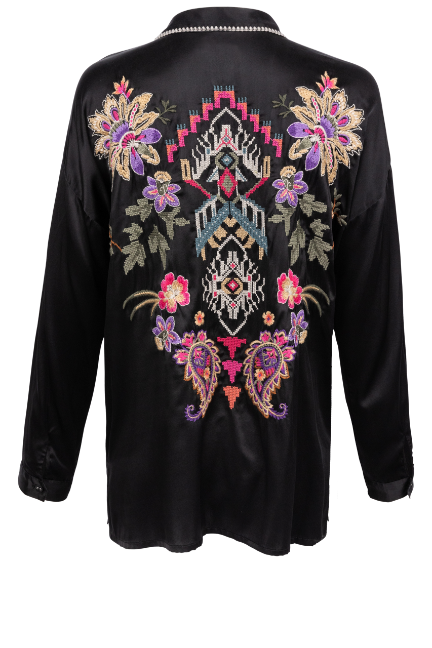 Johnny Was Audrey Collar Blouse